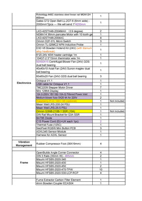 COPYMASTER3D VORON2 V2.4 R2-SB KIT - 350 X 350 X 350MM - WITH STEALTHBURNER