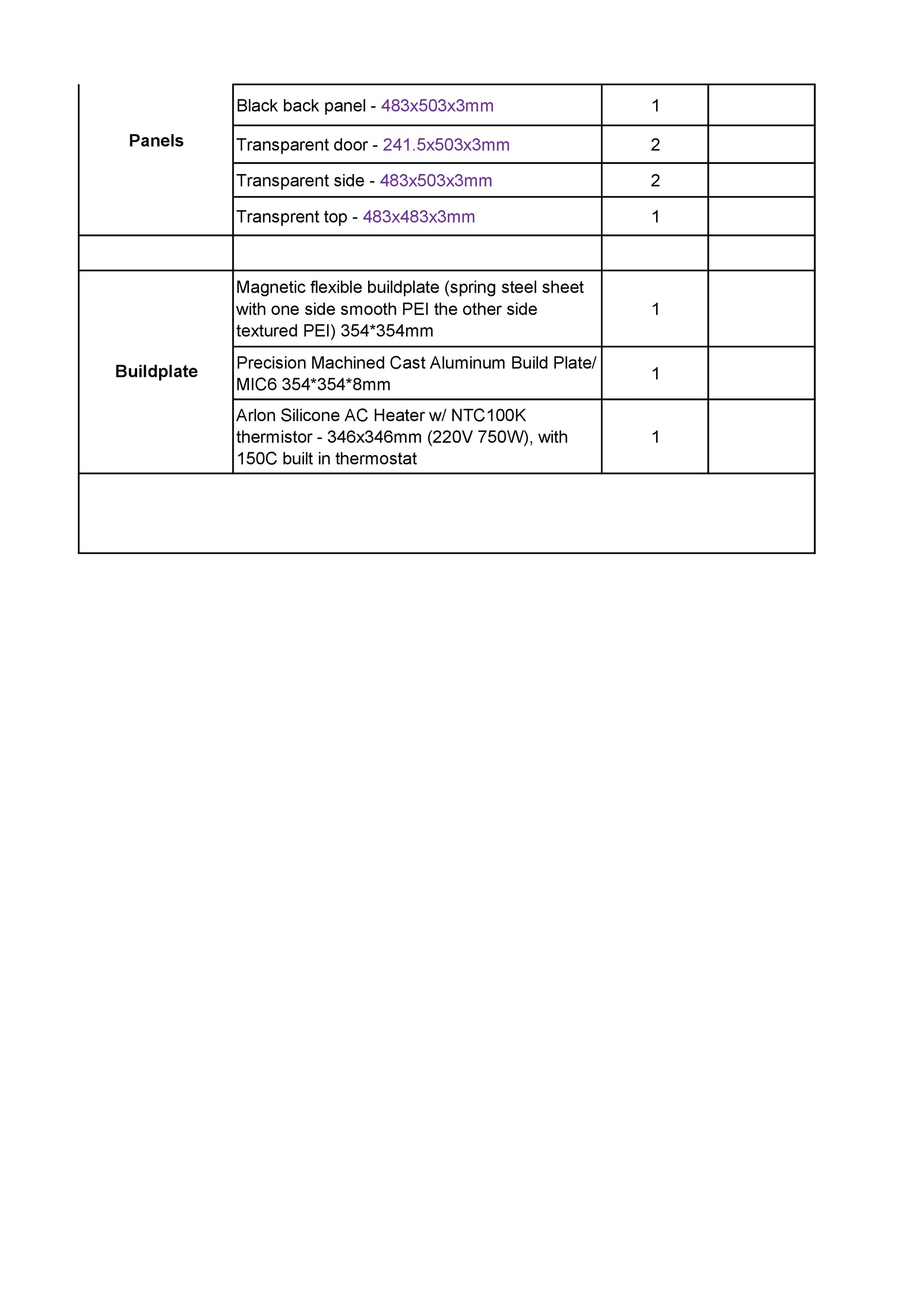 COPYMASTER3D VORON2 V2.4 R2-SB KIT - 350 X 350 X 350MM - WITH STEALTHBURNER