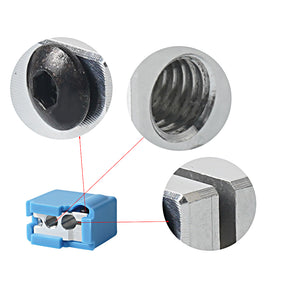 Volcano Heizblock inkl. Schrauben Hotend Heatblock Aluminium Artillery Sidewinder