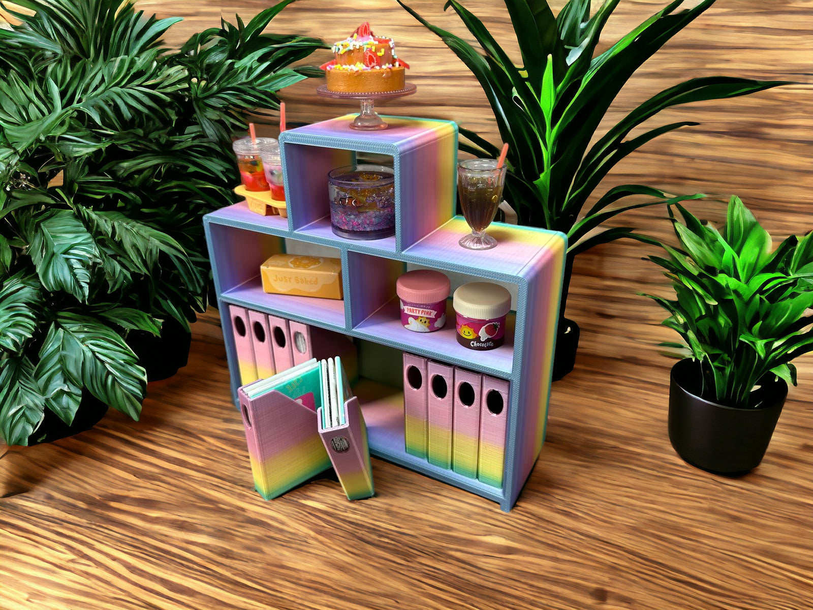 Ordner-/Dekoregal Passend Für Miniverse In Verschiedenen Farben