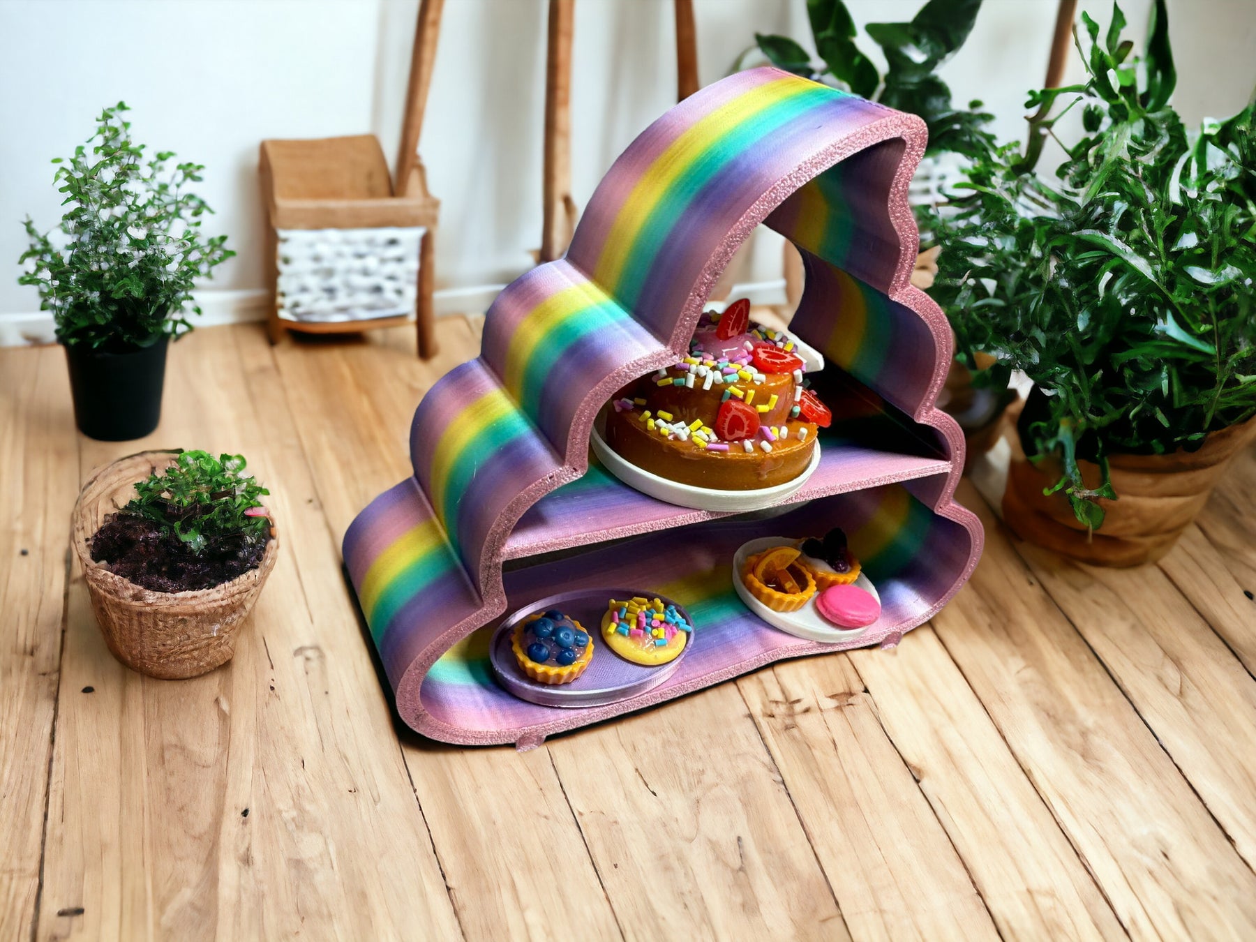 Poopregal passend für Miniverse / Mini Brands in verschiedenen Farben