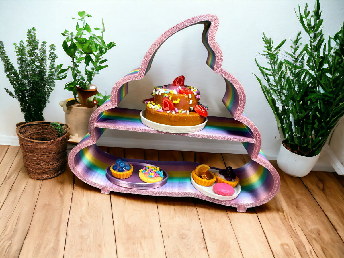 Poopregal passend für Miniverse / Mini Brands in verschiedenen Farben