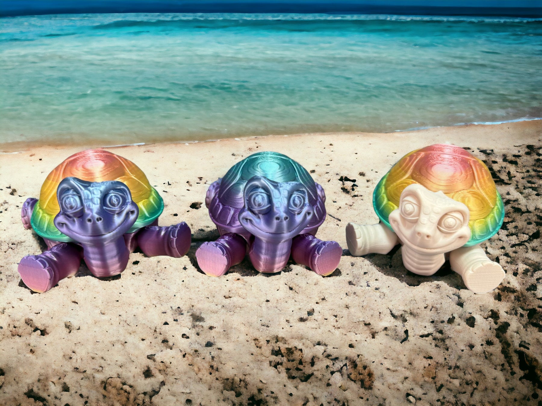 Flexible Schildkröte mit abnehmbarem Panzerdeckel