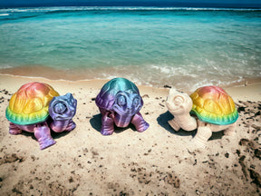 Flexible Schildkröte mit abnehmbarem Panzerdeckel