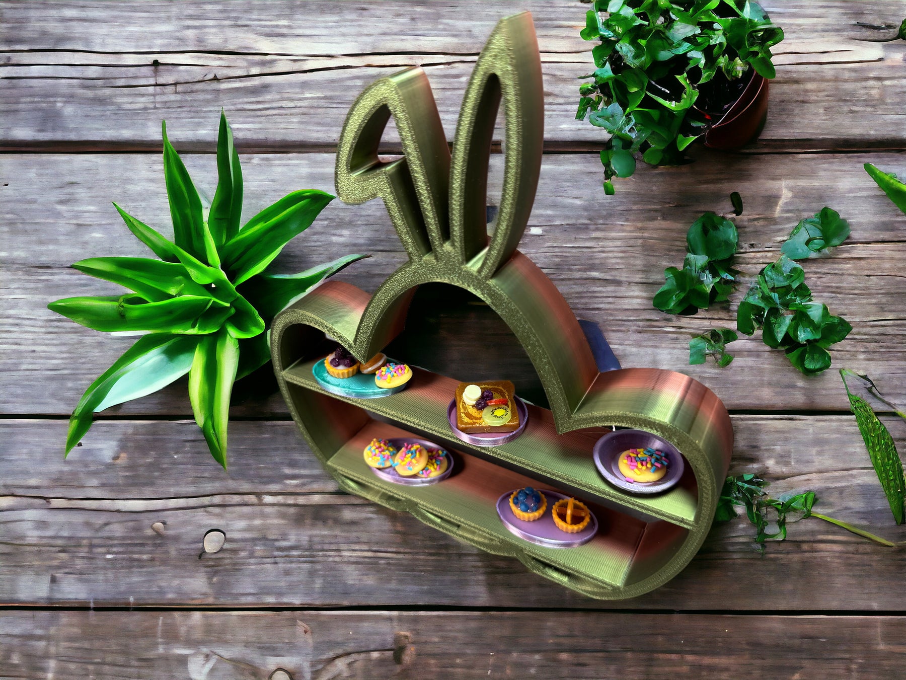 Ostereiregal V3 passend für Miniverse / Mini Brands in verschiedenen Farben