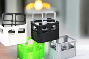 Batteriehalter im Bierkasten-Design - ein ideales Geschenk - verschiedene Farben