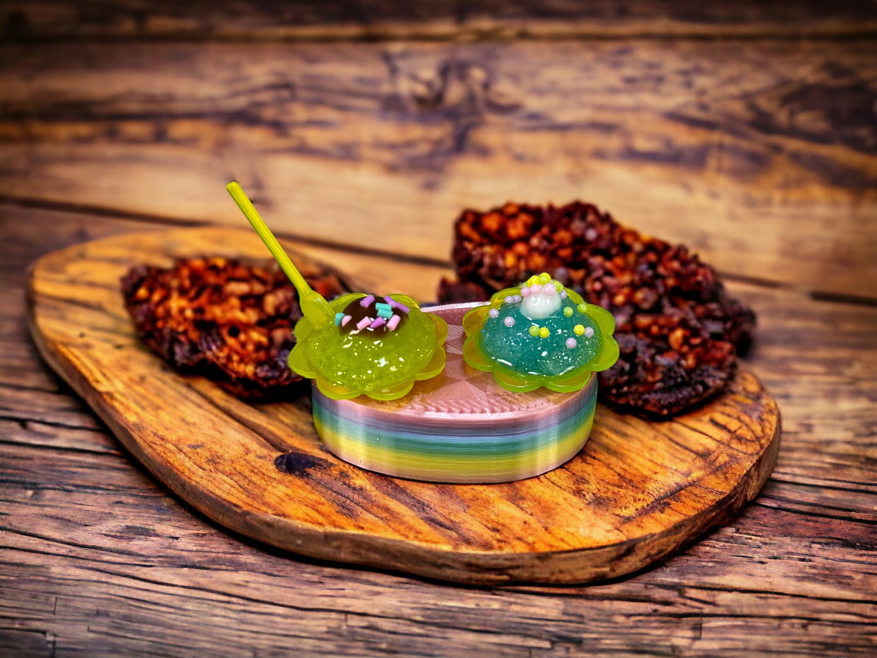 Ständer / Halter für Eistüten (rund) passend für Miniverse / Mini Brands in verschiedenen Farben und Formen