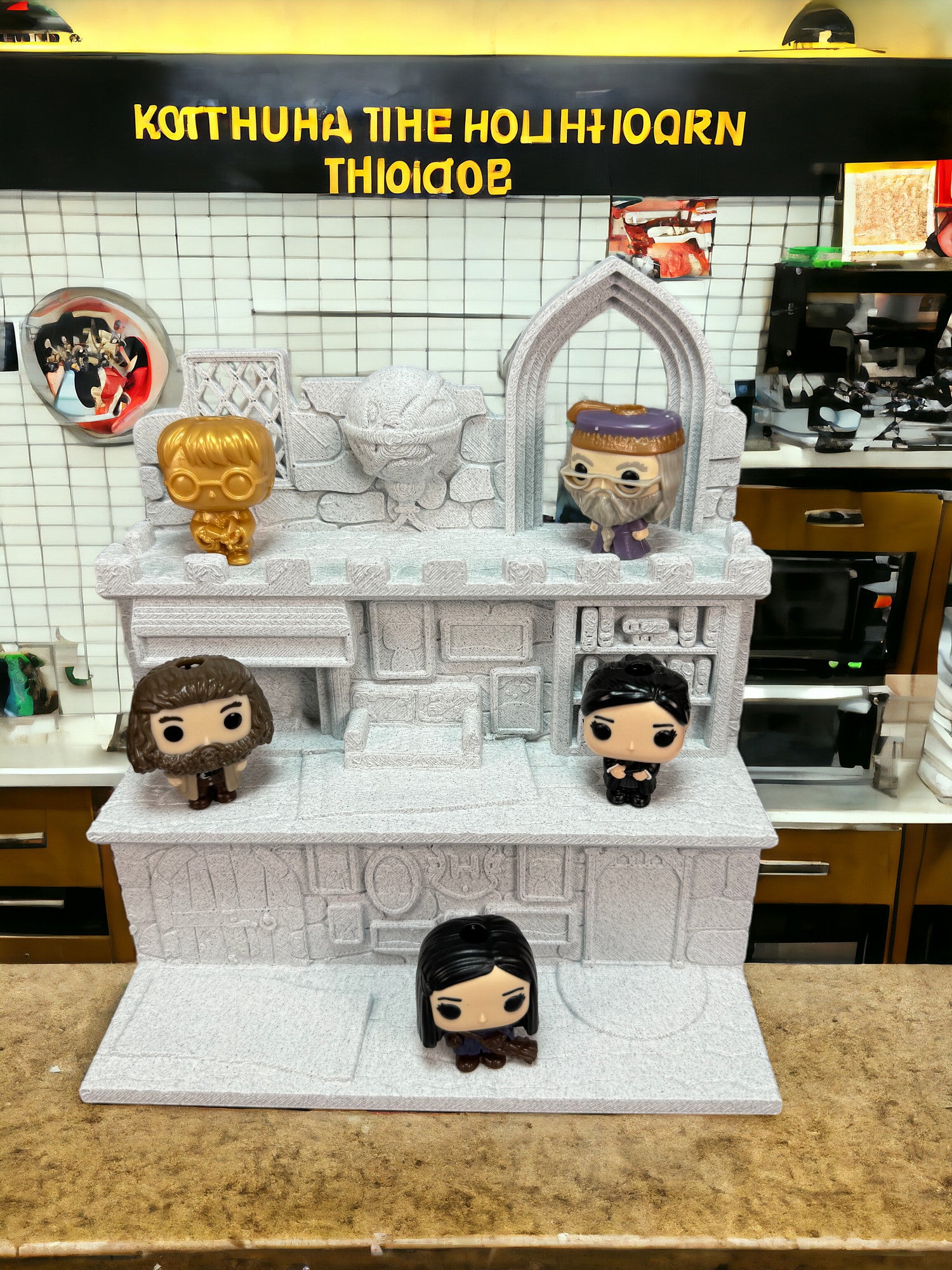 Exclusives Harry Potter Funko Pop Regal in verschiedenen Farben