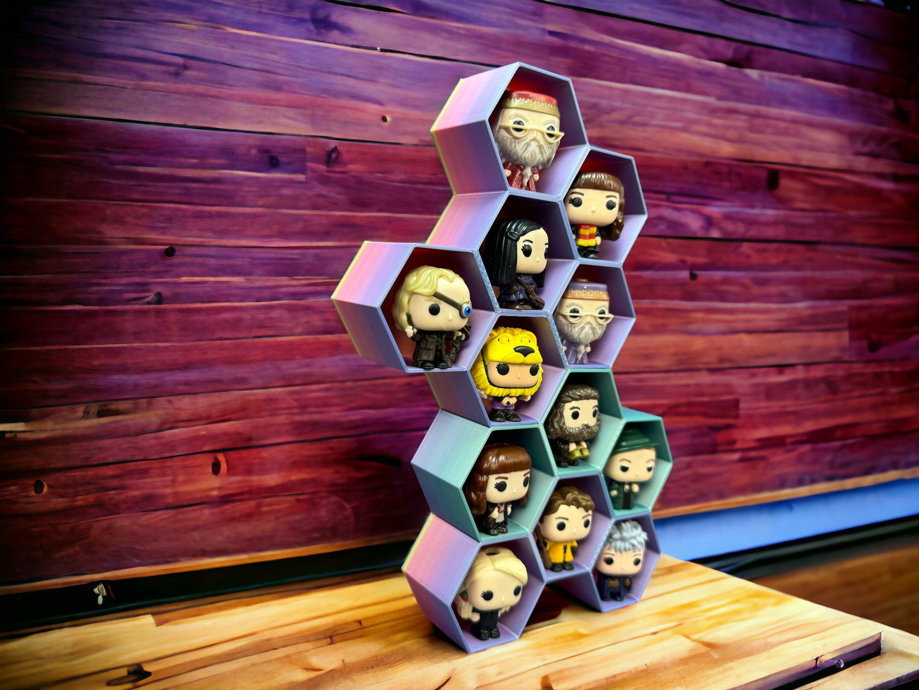 Funko Pop Kinder joy Pentagon Regal stapelbar in verschiedenen Farben