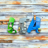 Namens Regale für Tonie-Figuren – Individuell / Personalisiert Nachhaltiges Material