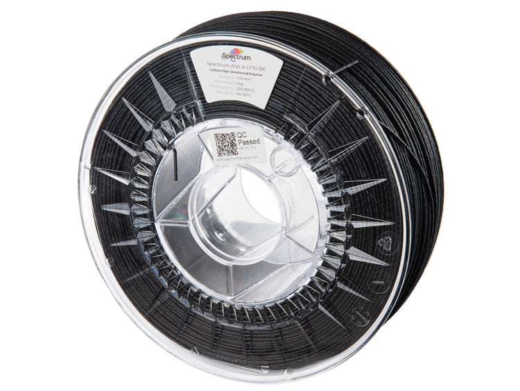 Spectrum Filament  ASA-X CF10 in Black 1.75mm 1kg - 3D Druck Filament