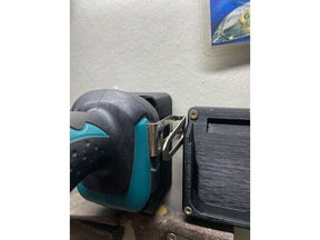Wandhalterungen für einen Makita 18V Akkuschrauber mit Clip oder ohne Clip