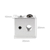 Headblock / Heizblock für Makerbot MK7 - MK8 Hotend Heating Block Extruder 3D Drucker