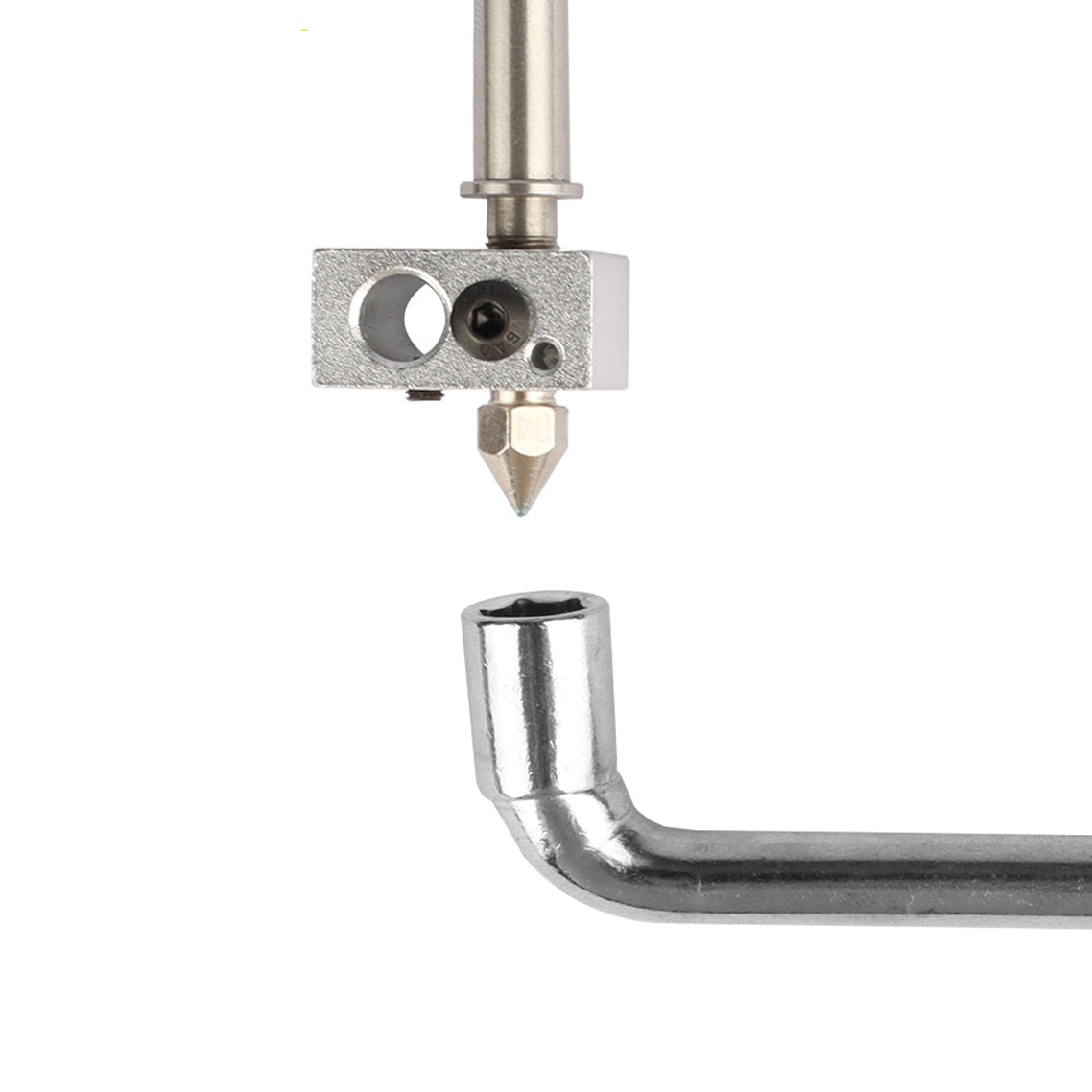 Nozzle Schlüssel Werkzeug Set 6-7 mm 3d Drucker Düsenschlüssel L-förmig MK8-E3D Set